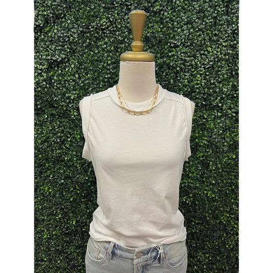 White Zo Tee