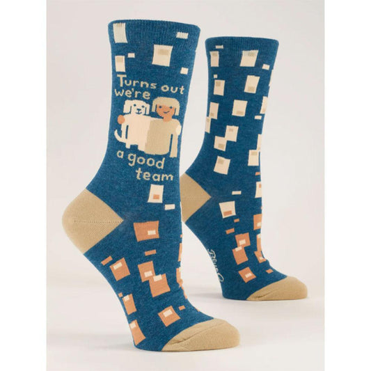 Turns Out We're A Good Team W-Crew Socks