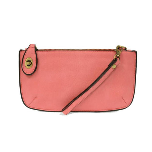 Flamingo Mini Crossbody Wristlet Clutch