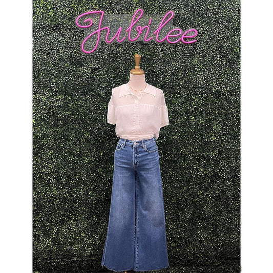 Fog Sky Fiona Wide Leg Jean