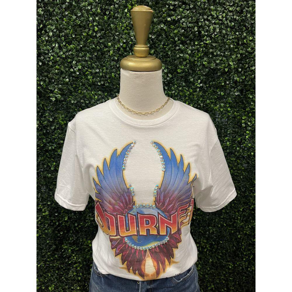 Journey Rhinestone Tee