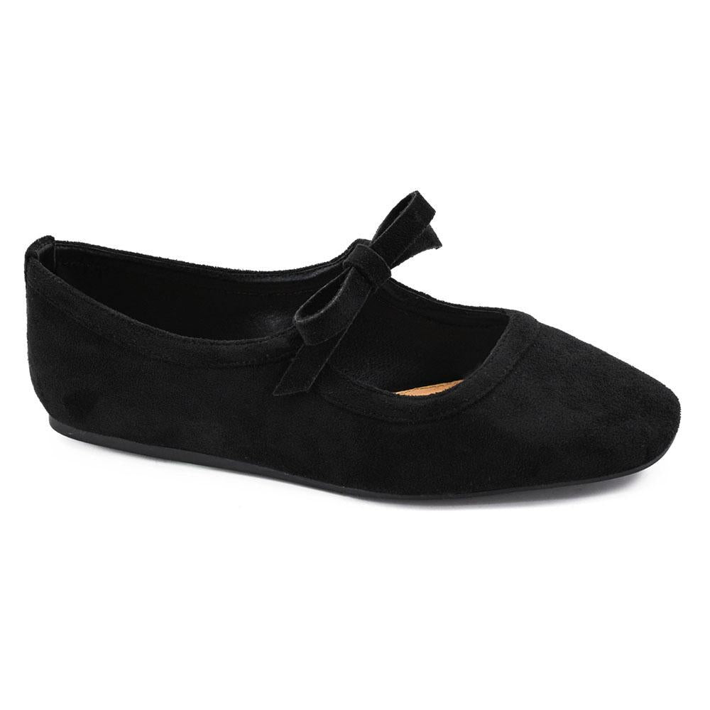 Layover Black Ballet Flats By Corky's