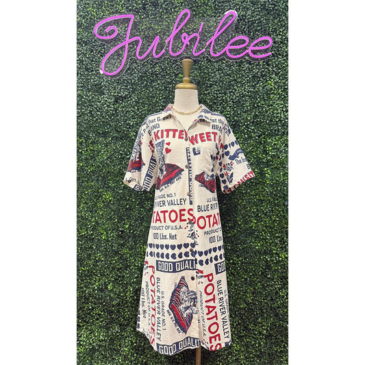 Vintage Kitten Duster