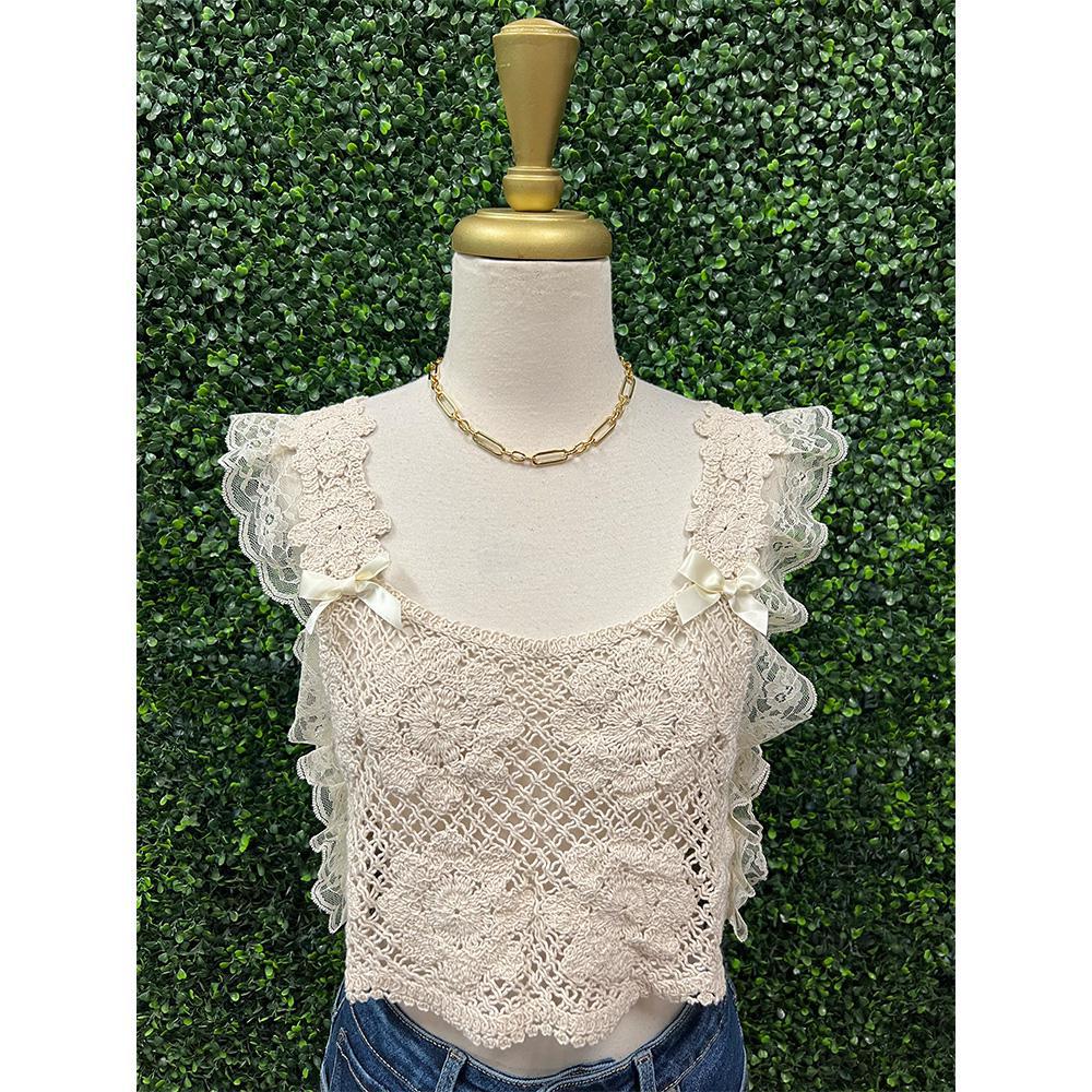 Annie Crochet Top