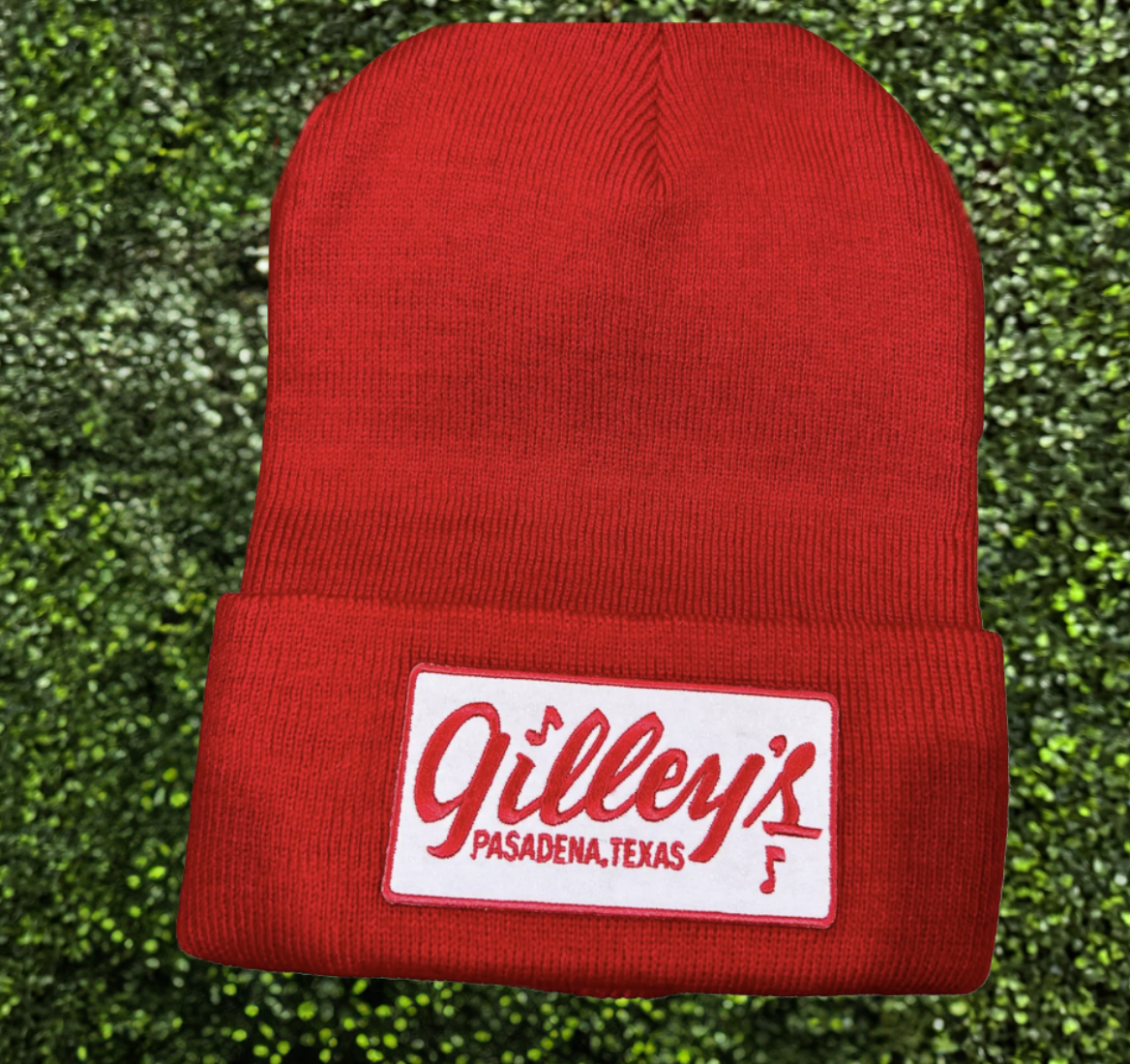 Gilley's Red Beanie