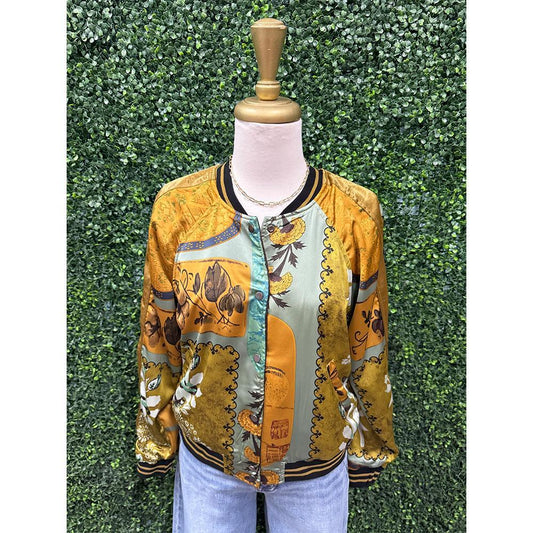 Honey Patchwork Reversible Jacket
