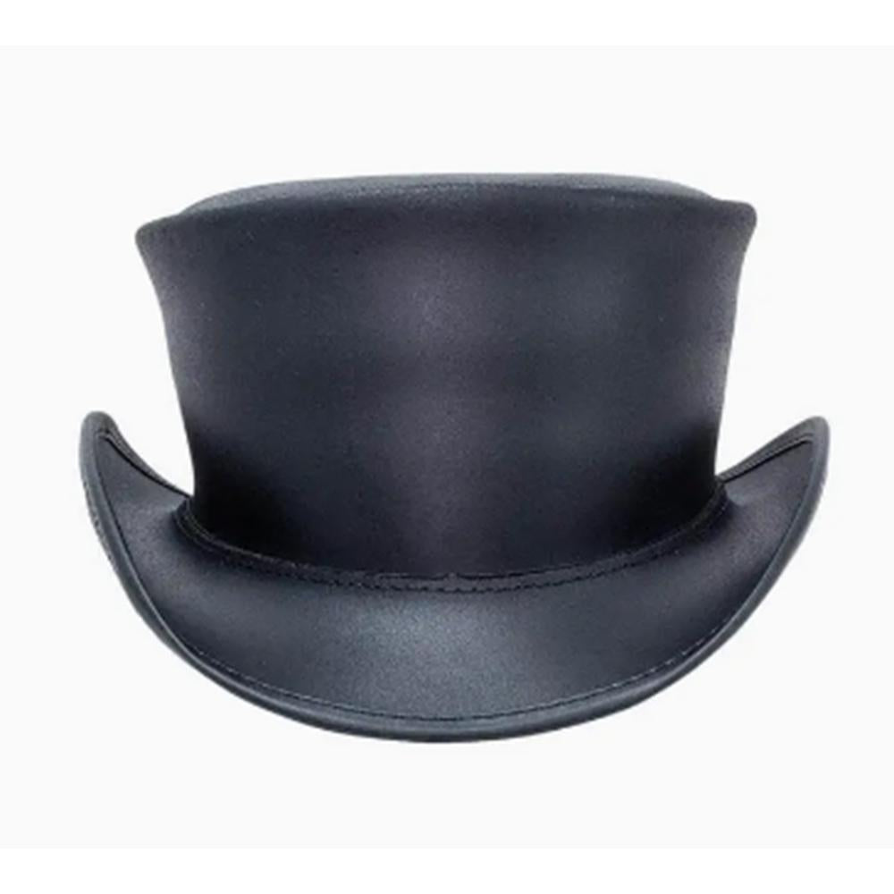 Black Marlow - Womens Leather Top Hat