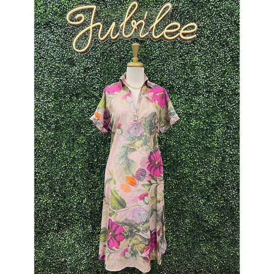 Princess Pink Floral Tallulah Dress