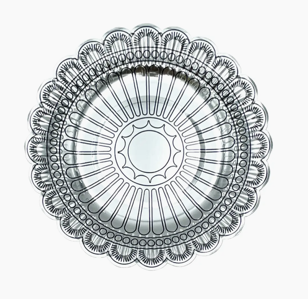 Silver Concho Party Plates