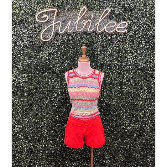 Orange Hampton Zodiac Shorts