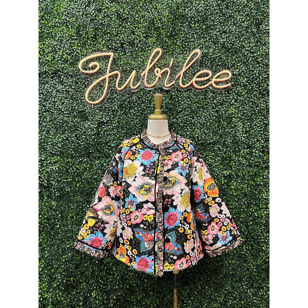 Flower Print Jacket