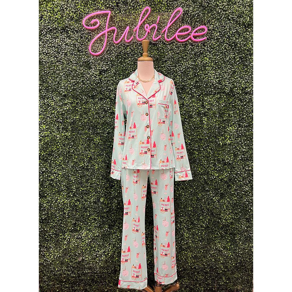 Prosecco Christmas Holiday Lounge Set