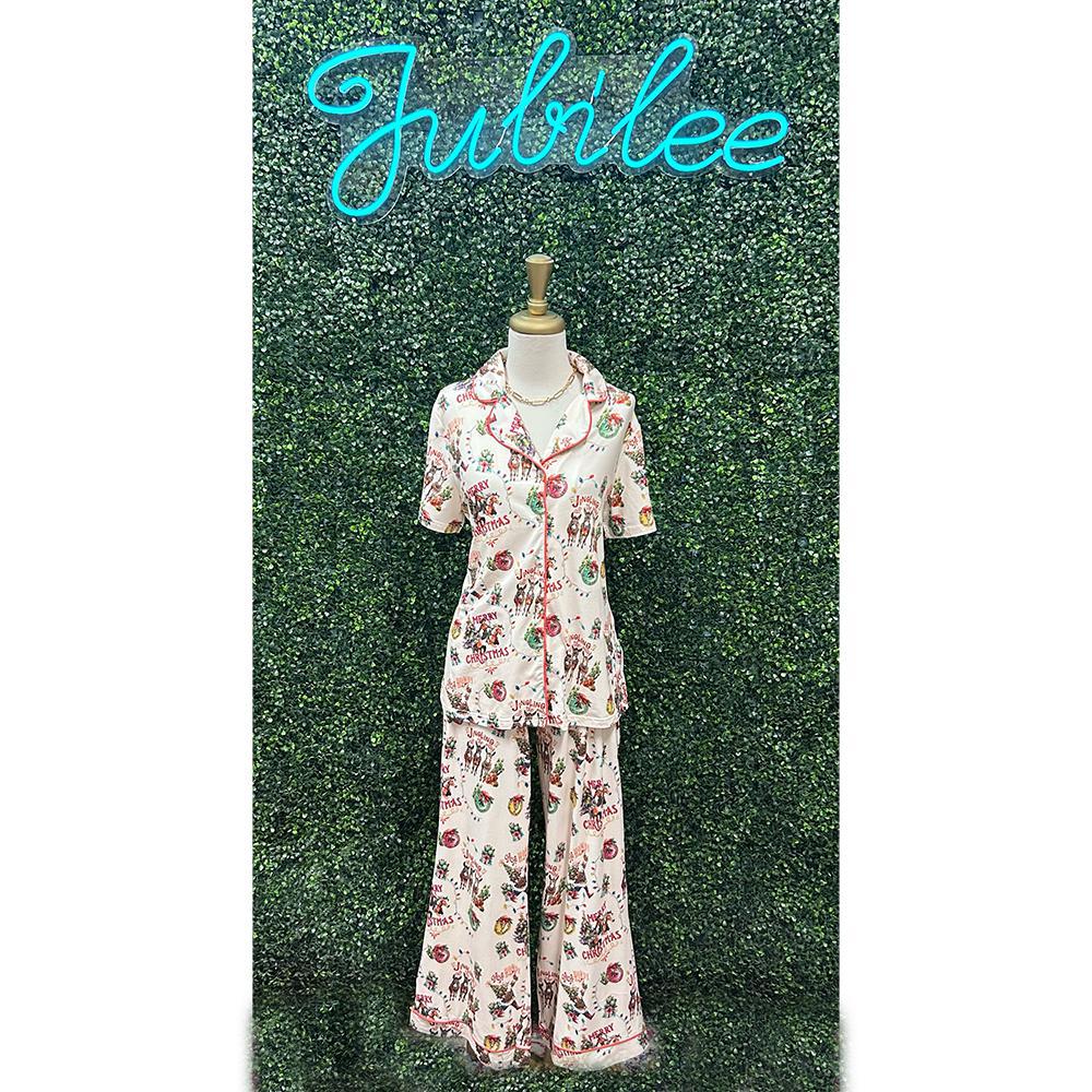 Ho Ho Howdy Pajama Set