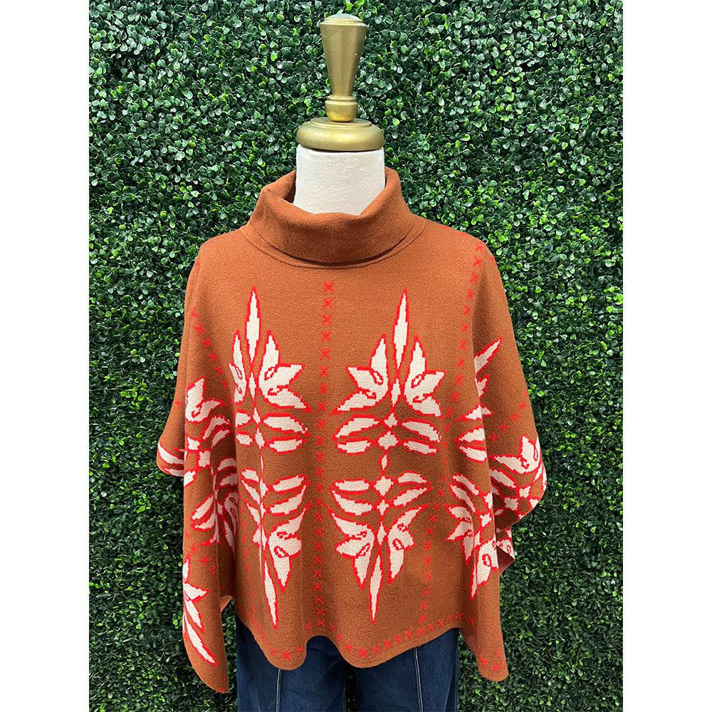 Zila Pattern Poncho