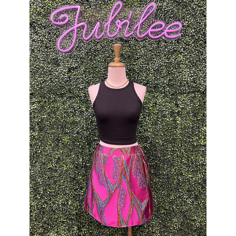 Auli Magenta Shimmer Skort