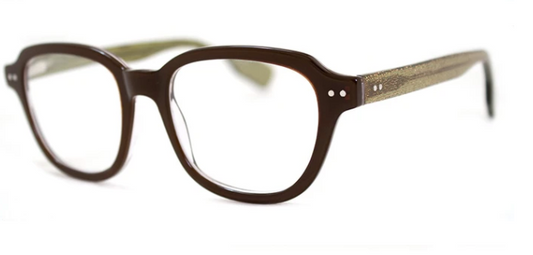 Mosby Reading Glasses - Olive/Brown