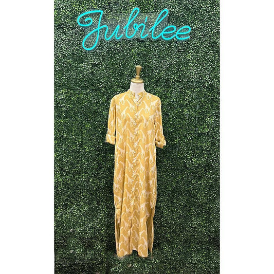 Terri Tan Giraffe Shirt Dress