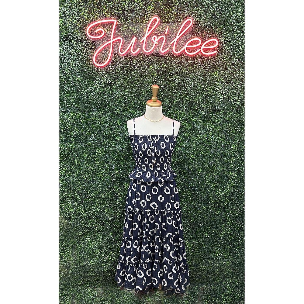 Porte Navy Skirt
