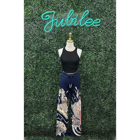 Denise Dragon Print Lounge Pant