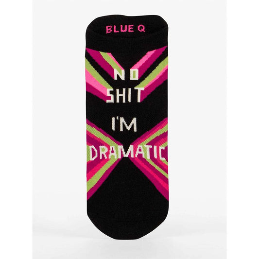 No Shit I'm Dramatic Sneaker Socks