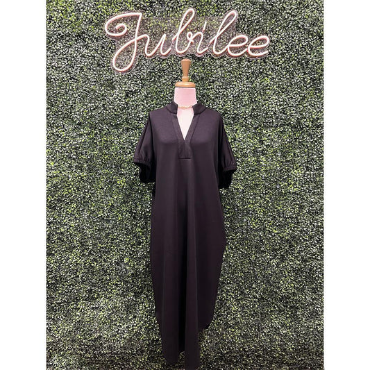 Savee Black Maxi Dress