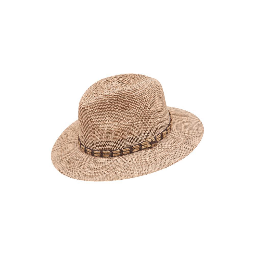 Natalie Hat - Natural with Rope Band