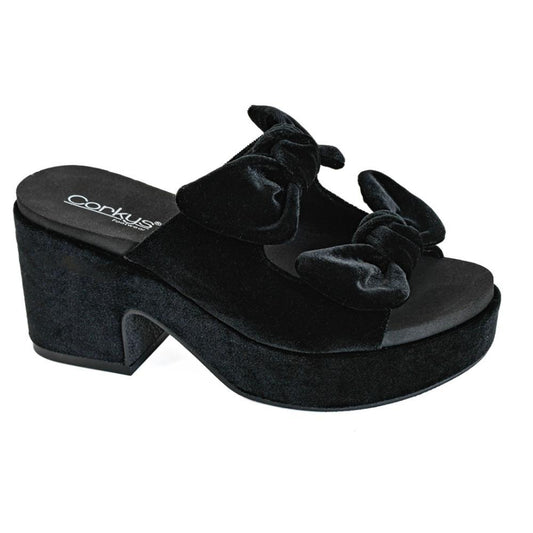 Black Velvet Put A Bow On It Wedge By Corky's