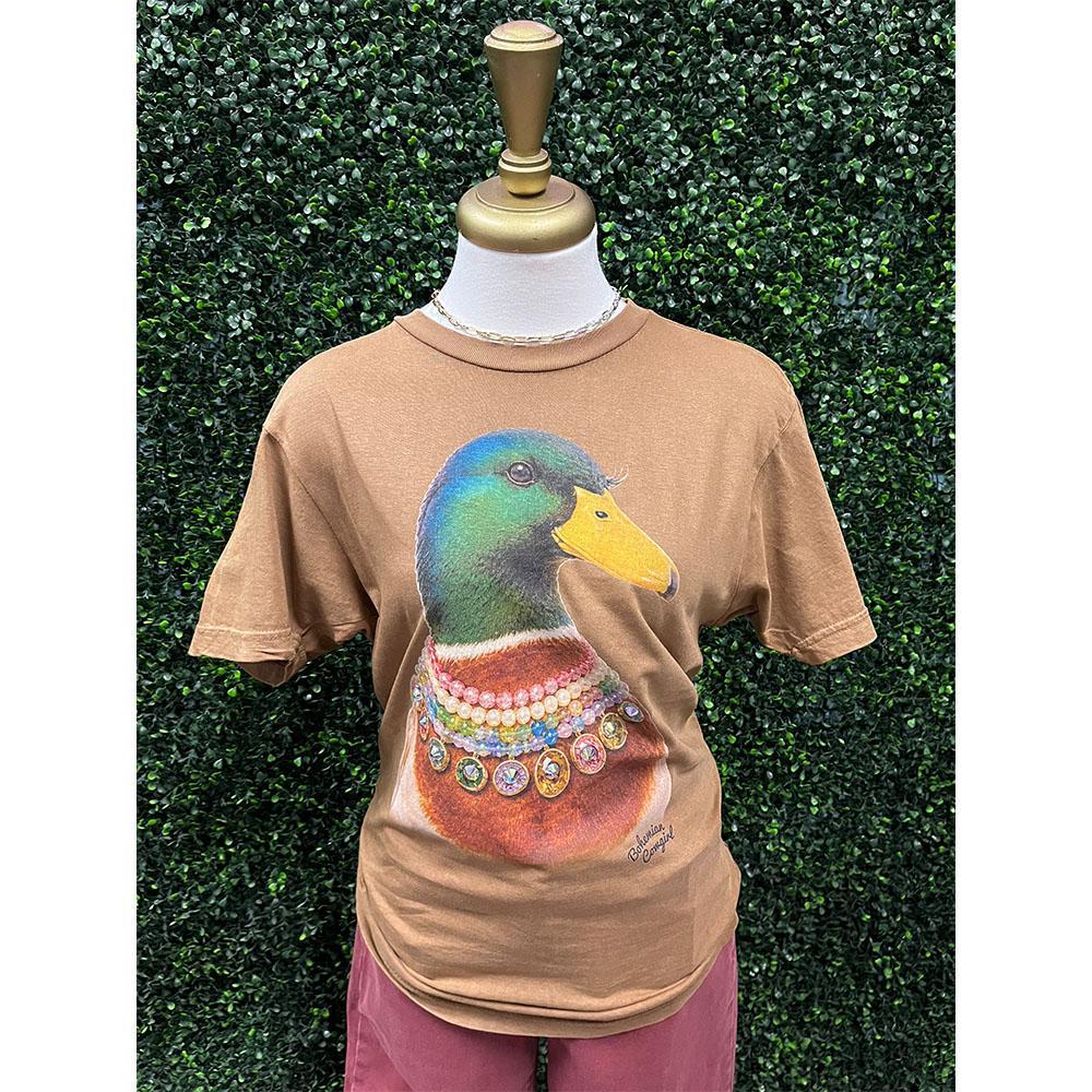 Caramel Duck Washed Tee