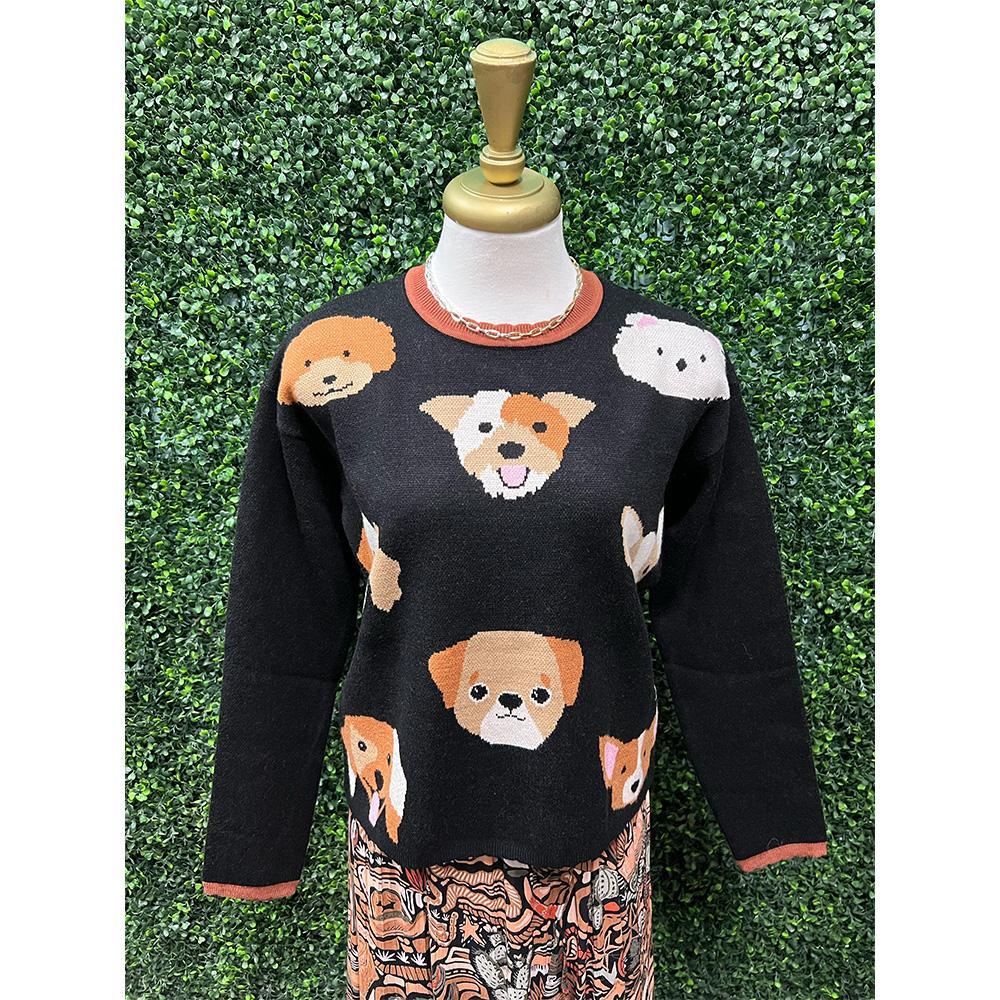 Penelope Dog Sweater Top