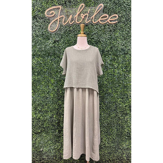 Kay Olive Dress