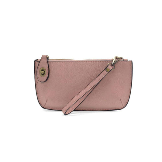 Pink Sand Mini Crossbody Wristlet Clutch
