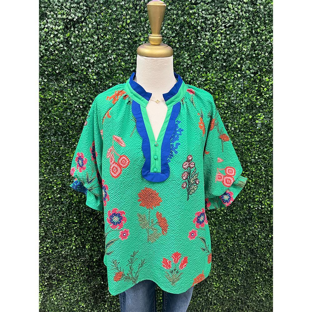 Myla Island Green Top