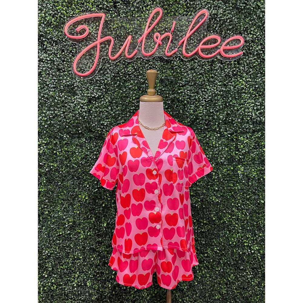 Love What You Do Pajama Short Set