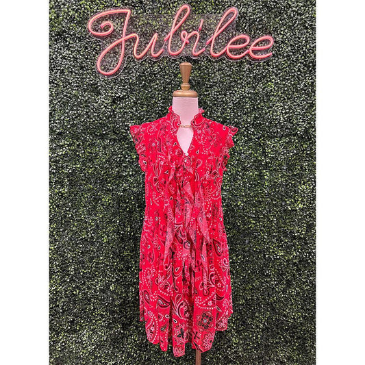 Bettie Bandana Mesh Dress