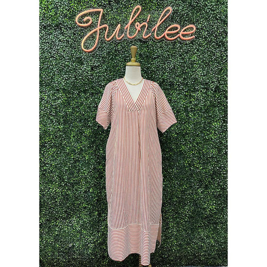 Ada Rust Maxi Dress