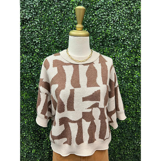 Ceridwen Geo Sweater