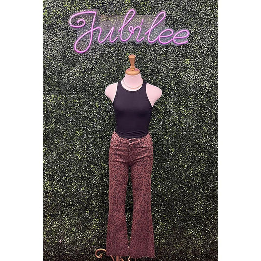 Jeanne Brown Leopard Jean