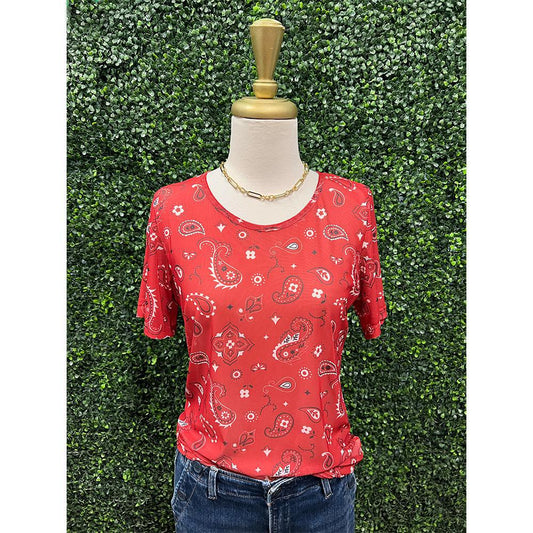 Shortie Bandana Babe Mesh Top