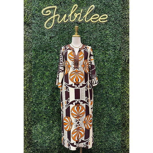 Sabina Patterned Dress