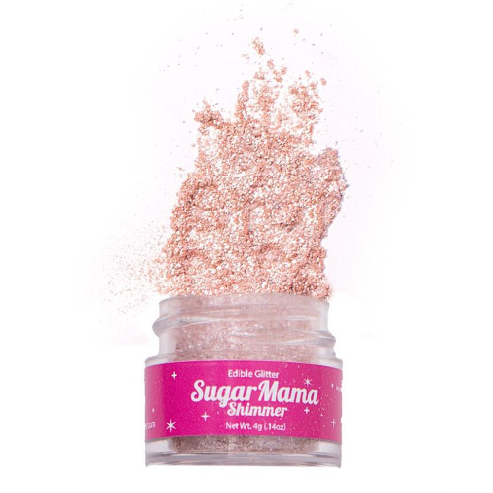 Sugar Mama Shimmer Drink Glitter - Rose Gold