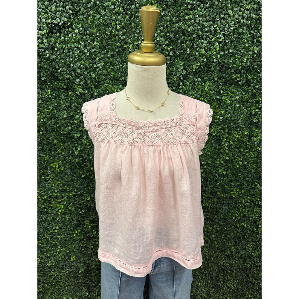 Una Pale Lilac Top