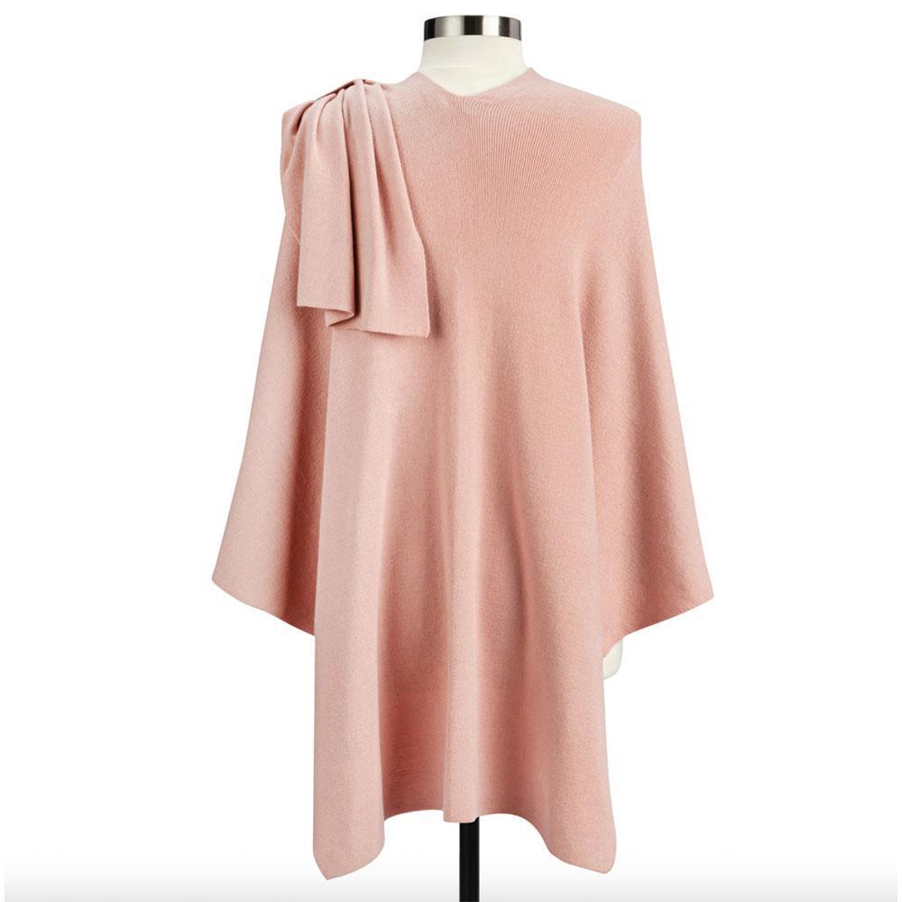 Dusty Rose Keyhole Travel Wrap