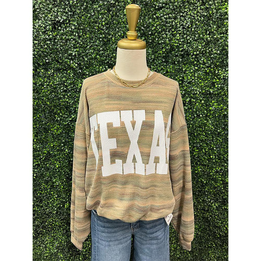 Camo Stripe Texas Sweatshirt