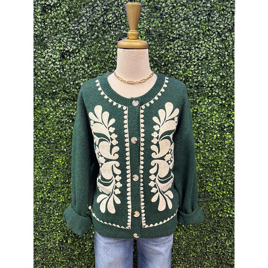 Rowan Pine Cardigan