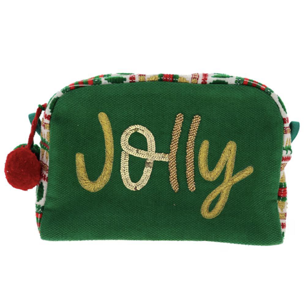 Holly Jolly Zipper Pouch