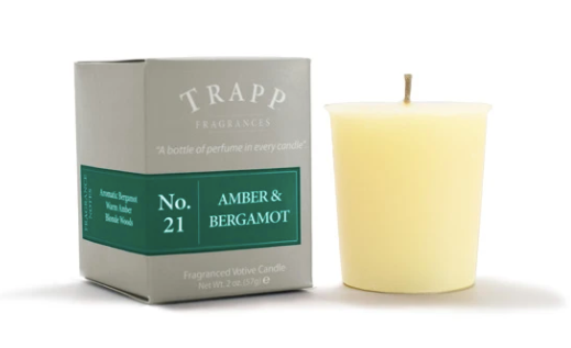 Trapp Votive - Amber & Bergamot