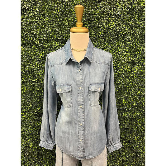 Kylie Denim Button Down