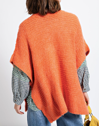 Tangerine Turtle Neck Sweater