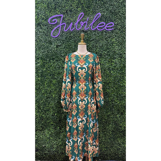 Dani Bloom Woven Midi Dress