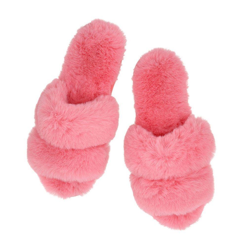 Pink Rose Slippers